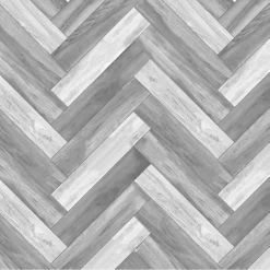 None Venice Grey Herringbone Vinyl Sheet Flooring 3x2m Roll -Wood Care Store 13053380 3665002421426250