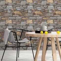 Organic Textures Organic Slate Beige Wallpaper -Wood Care Store 13120788 1894866366360942
