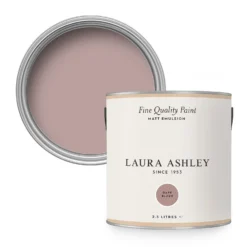 Laura Ashley Matt Emulsion Paint Dark Blush - 2.5L