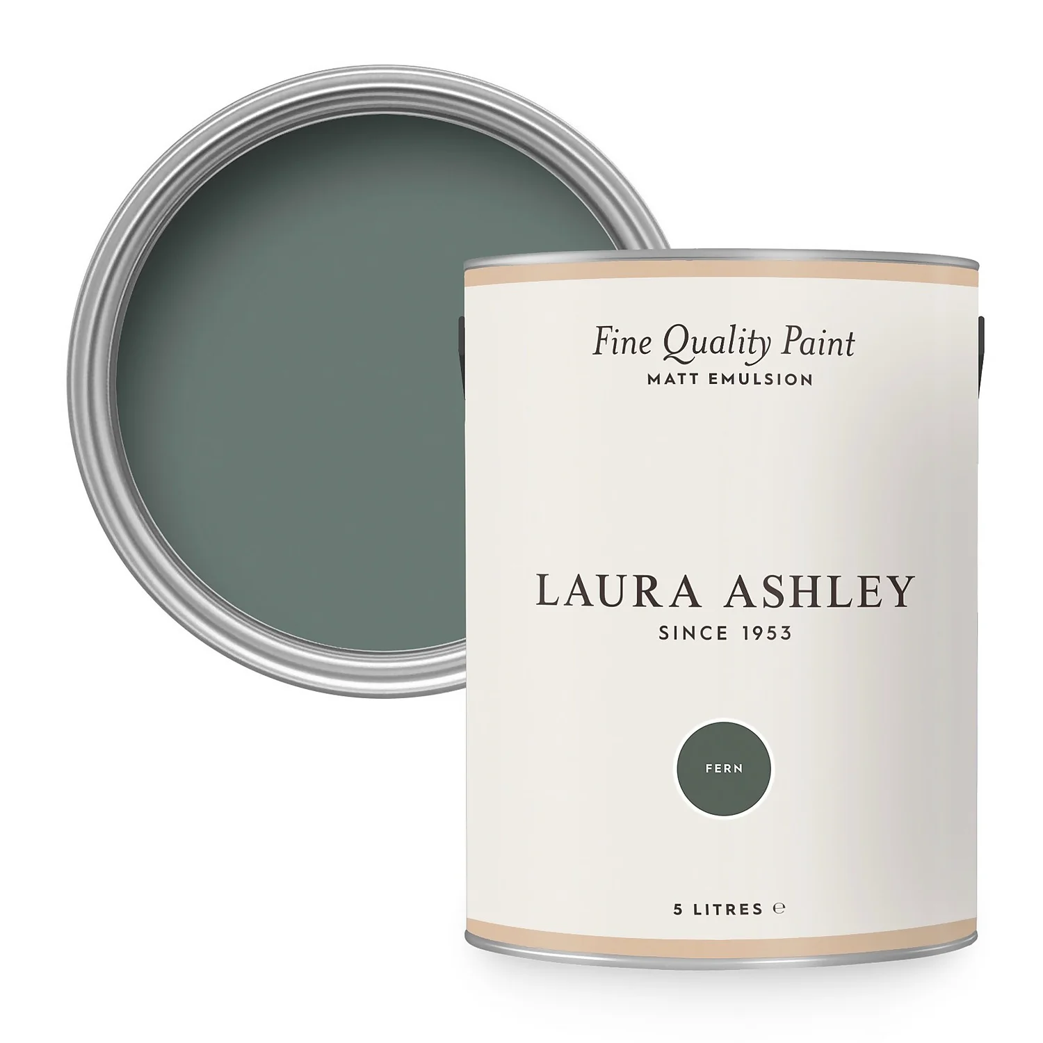 Laura Ashley Matt Emulsion Paint Fern - 5L 3 Laura Ashley Matt Emulsion Paint Fern - 5L