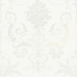 Featured Products 17 Laura Ashley Josette White Wallpaper