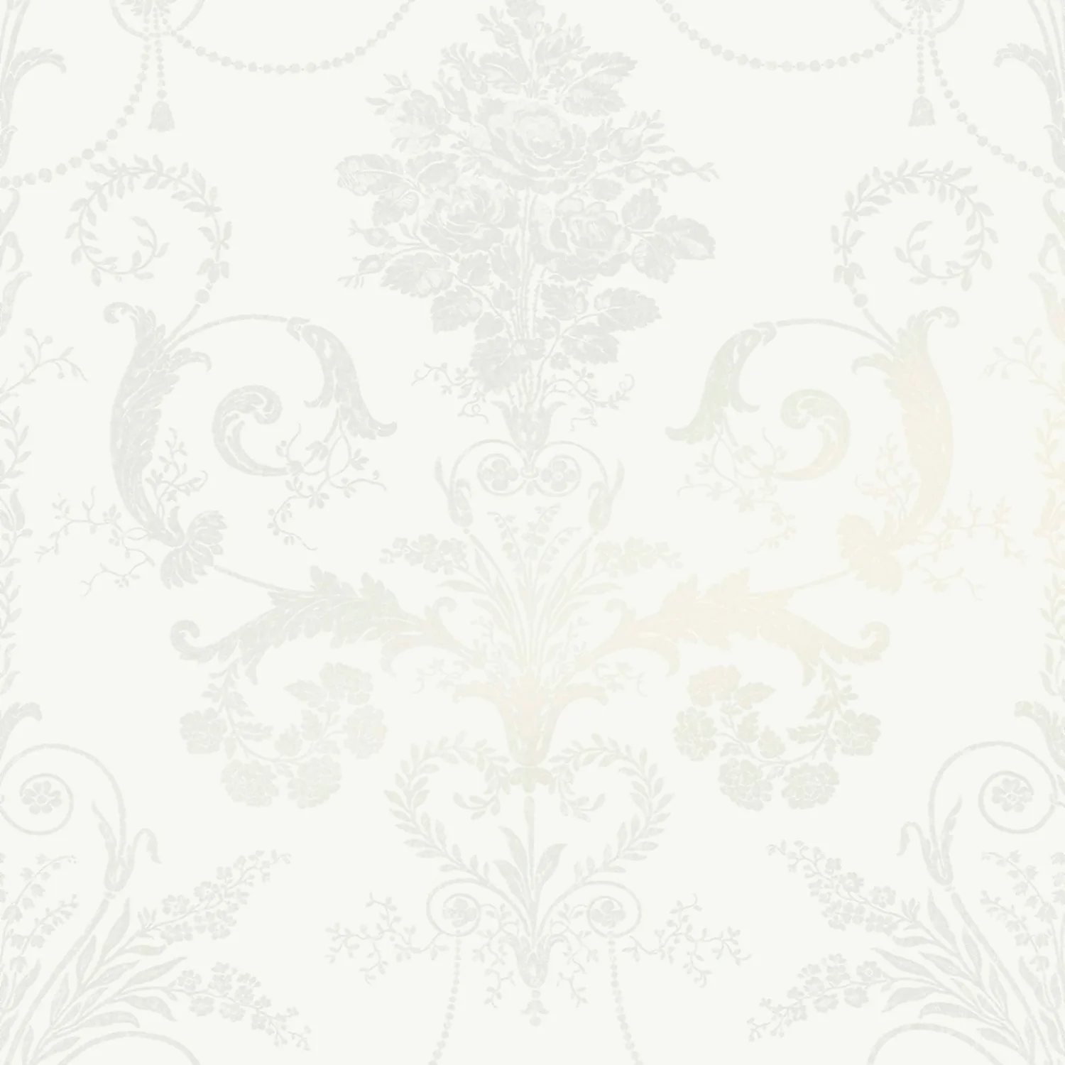 Laura Ashley Josette White Wallpaper 3 Laura Ashley Josette White Wallpaper