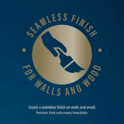 CRAFTED™ By Crown Flat Matt Interior Wall, Ceiling And Wood Paint Needles & Pins® - 2.5L -Wood Care Store 13167122 1874881139984245