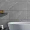 Sandwaves Gloss Light Grey Porcelain Wall & Floor Tile 300 X 600mm - 0.9sqm Pack 1 Sandwaves Gloss Light Grey Porcelain Wall & Floor Tile 300 X 600mm - 0.9sqm Pack -Wood Care Store 13220571 7424924666873632