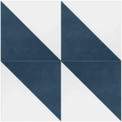 House Beautiful Cube Denim Porcelain Wall & Floor Tile 200 X 200mm - 0.52sqm Pack -Wood Care Store 13220590 1724924675554813