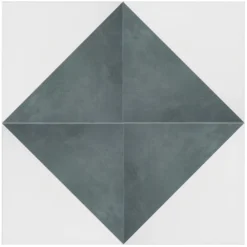 House Beautiful Cube Fern Porcelain Wall & Floor Tile 200 X 200mm - 0.52sqm Pack -Wood Care Store 13220592 4224924674398595