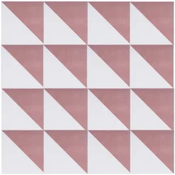 House Beautiful Cube Blush Porcelain Wall & Floor Tile 200 X 200mm - 0.52sqm Pack -Wood Care Store 13220593 1404915382670840