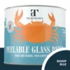 Thorndown Bishop Blue Peelable Glass Paint 750ml 2 Thorndown Bishop Blue Peelable Glass Paint 750ml -Wood Care Store 13301821 1504920574473414
