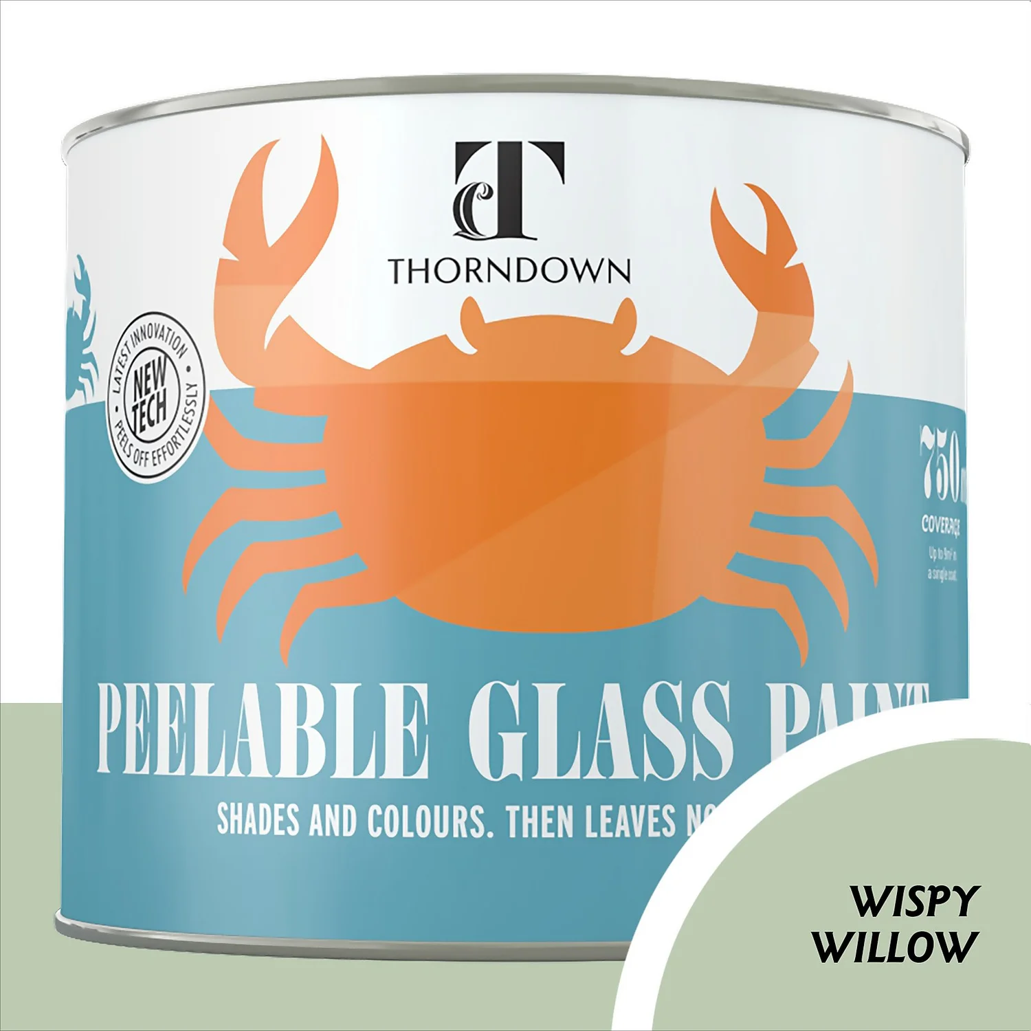 Thorndown Wispy Willow Peelable Glass Paint 750ml 3 Thorndown Wispy Willow Peelable Glass Paint 750ml