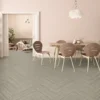 Kraus Rigid Core Herringbone Luxury Vinyl Floor Tile - Owsten Grey -Wood Care Store 13733819 1865002464896700
