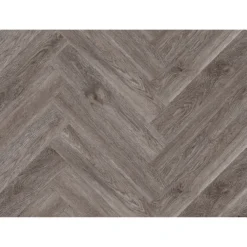 Kraus Rigid Core Herringbone Luxury Vinyl Floor Tile - Langley Grey 12 Kraus Rigid Core Herringbone Luxury Vinyl Floor Tile - Langley Grey -Wood Care Store 13733820 8835002464990141