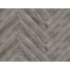 Kraus Rigid Core Herringbone Luxury Vinyl Floor Tile - Brampton Grey -Wood Care Store 13733822 1865002464983973