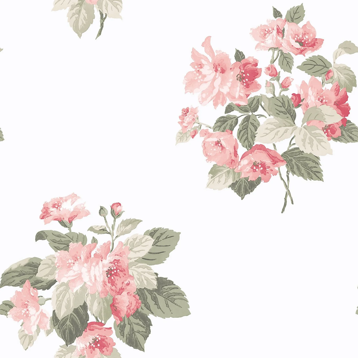 Galerie Floral Bouquet Pink A4 Wallpaper Sample 3 Galerie Floral Bouquet Pink A4 Wallpaper Sample