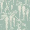 Next Wisteria Trails Duck Egg Wallpaper -Wood Care Store 13960869 1804998027335976