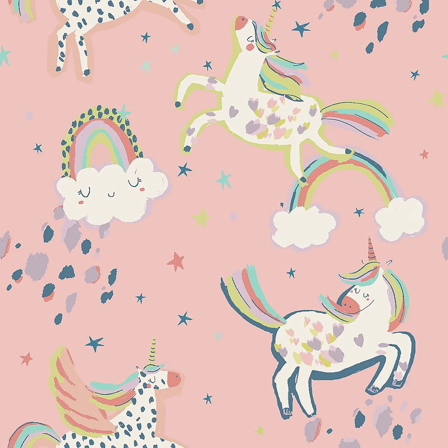 Next Party Unicorn Pink Wallpaper 3 Next Party Unicorn Pink Wallpaper