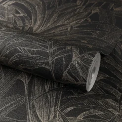 Grandeco Aliare Black Raised Textured Metallic Wallpaper 9 Grandeco Aliare Black Raised Textured Metallic Wallpaper -Wood Care Store 13980237 1694998777511176