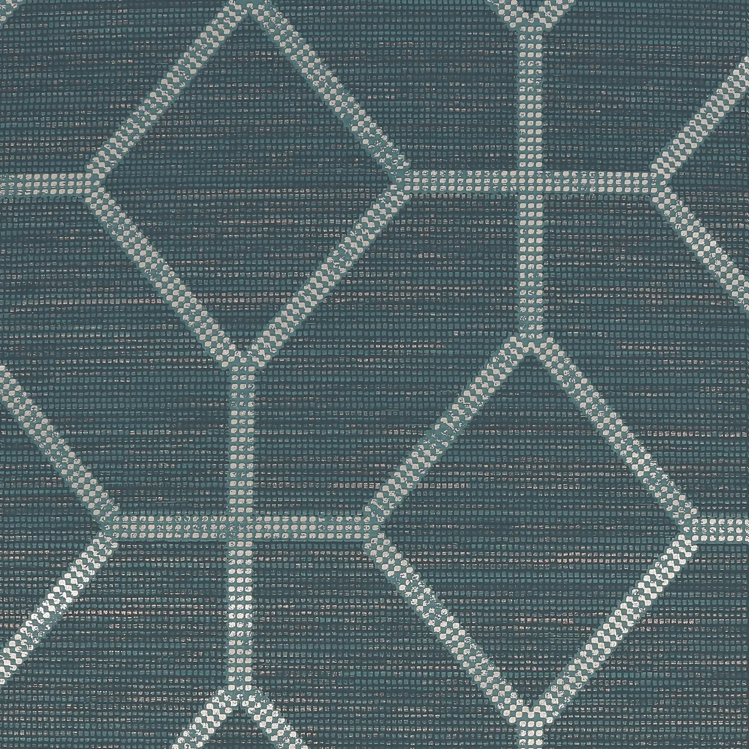 Boutique Asscher Geo Teal Wallpaper 4 Boutique Asscher Geo Teal Wallpaper - Image 2