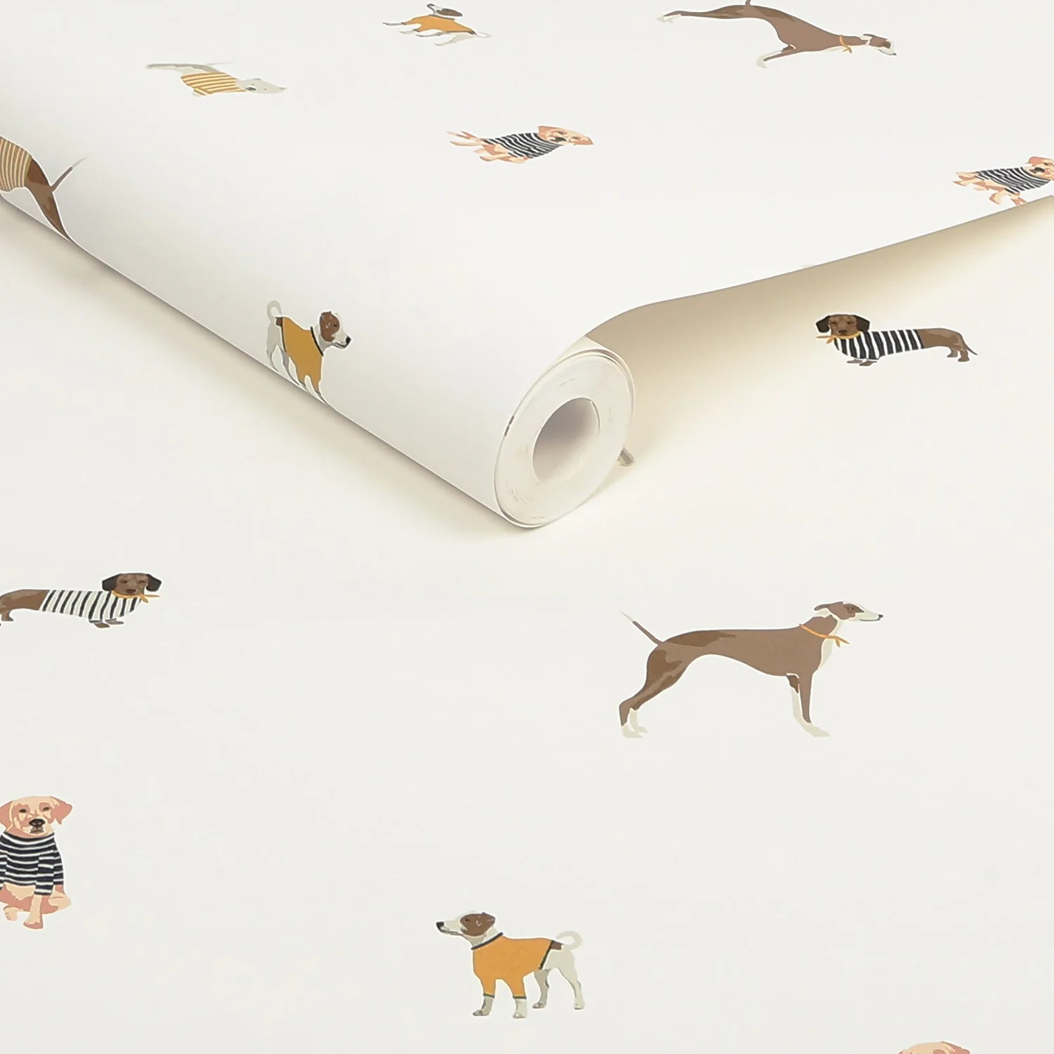 Joules Harbour Dogs Crème Wallpaper 5 Joules Harbour Dogs Crème Wallpaper - Image 3