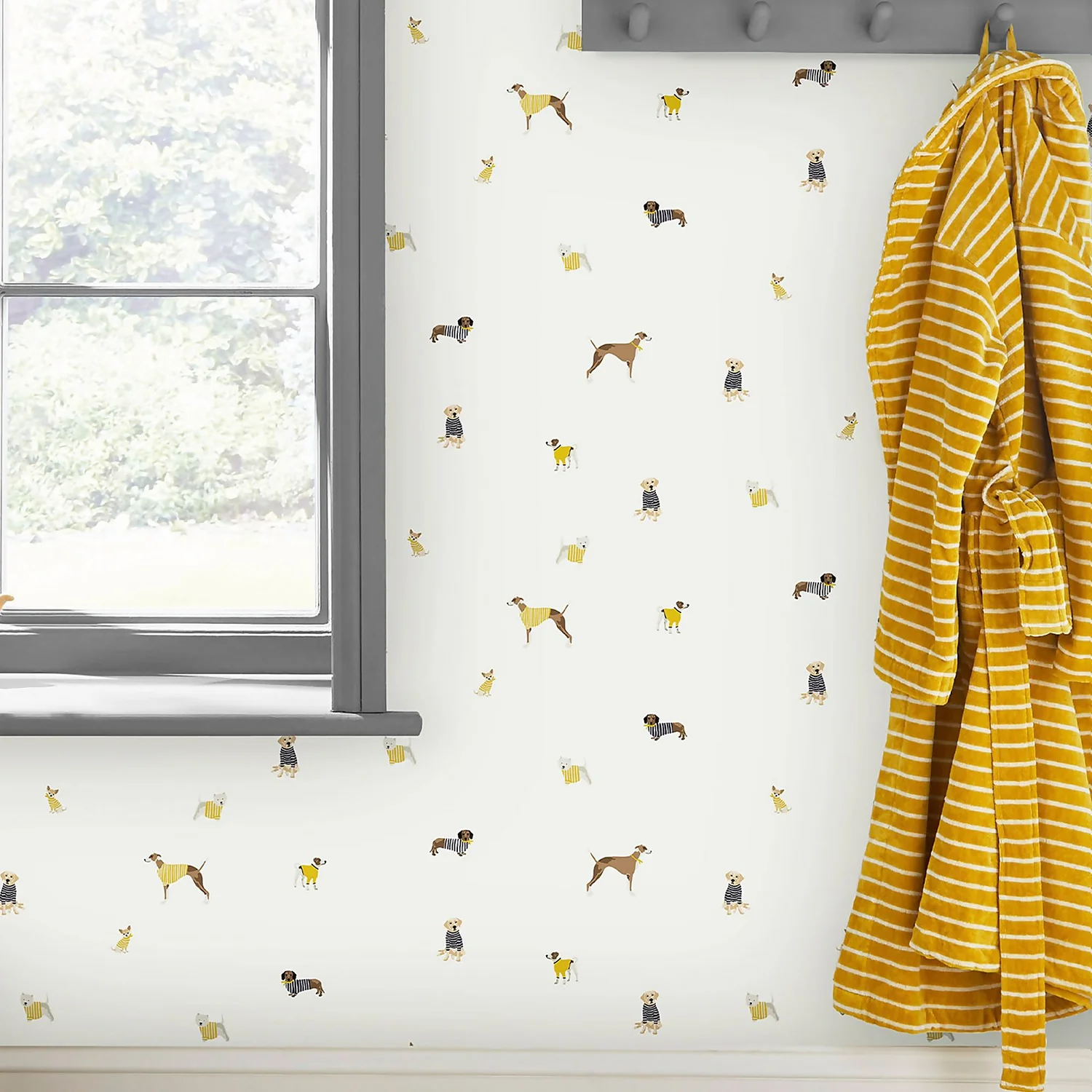 Joules Harbour Dogs Crème Wallpaper 4 Joules Harbour Dogs Crème Wallpaper - Image 2