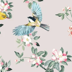 Joules Handford Garden Birds Antique Crème Wallpaper -Wood Care Store 13991839 1415003723050371