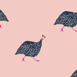 Joules Guinea Fowl Blush Pink Wallpaper 10 Joules Guinea Fowl Blush Pink Wallpaper -Wood Care Store 13991842 1645003725083222