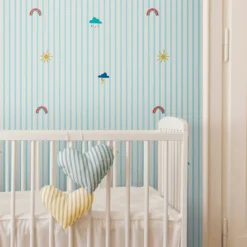 Joules Kids Whatever The Weather Icons Haze Blue Wallpaper -Wood Care Store 13991847 1055003726282271