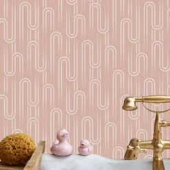 Envy Ups And Downs Blush Wallpaper -Wood Care Store 13991865 3075003725472805