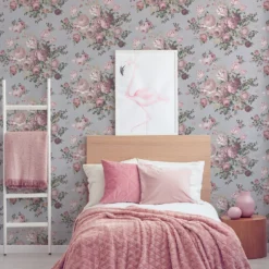 Superfresco Easy Bouqet Blush Wallpaper -Wood Care Store 13991893 1275003726169732