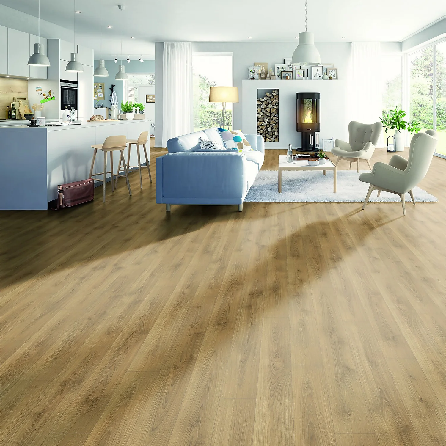 EGGER HOME Honey Brook Oak 12mm Laminate Flooring 3 EGGER HOME Honey Brook Oak 12mm Laminate Flooring