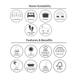 EGGER HOME Natural Creston Oak 8mm Aqua+ Laminate Flooring 10 EGGER HOME Natural Creston Oak 8mm Aqua+ Laminate Flooring -Wood Care Store 13999102 8335014868466066