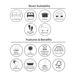 EGGER HOME Light Redmond Oak 8mm Aqua+ Laminate Flooring 10 EGGER HOME Light Redmond Oak 8mm Aqua+ Laminate Flooring -Wood Care Store 13999103 1775014868565222